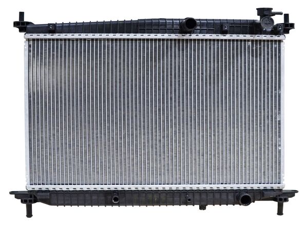 RADIADOR MG GT 22-24 L4 1.5 LTS TURBO STD 15 1/3X25 1/2X26MM ALUMINIO SOLDADO