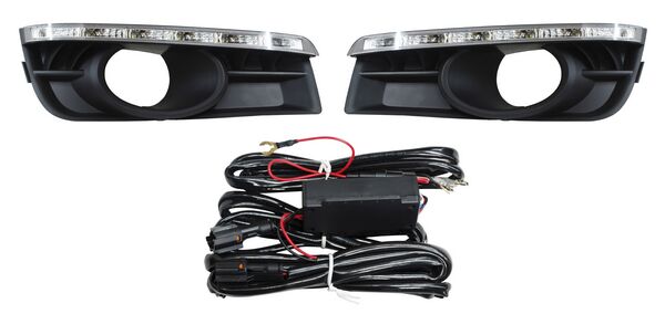 PARRILLA CRUZE 10-16 P/FARO NIEBLA C/LEDS JGO 892 *****2