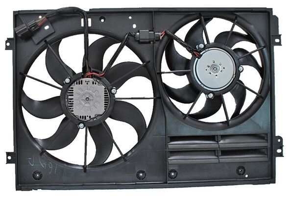 MOTOVENTILADOR JETTA 08-18/ PASSAT 06-18/ GOLF/ BEETLE 12-16/ TIGUAN 09-16/ EOS 07-10/ A3/ GTI 06-09/ AUDI TT 08 2.0L DOBLE COMPLETO ALD73 DMV 892 NZL RDC7275 ODC035