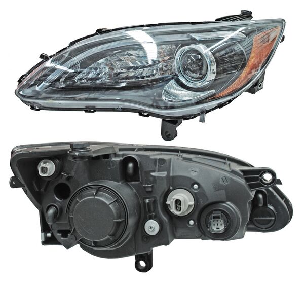 FARO CHRYSLER 200 12-14 FONDO NEGRO TYC IZQ BBBB