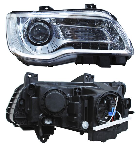 FARO CHRYSLER 300 15-17 FONDO CROMADO TYC BBBB DER