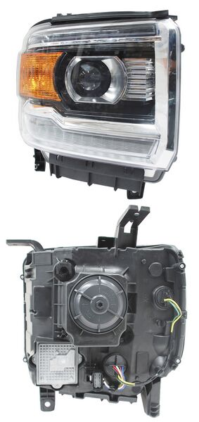FARO GMC SIERRA 14-15 C/LUZ DE DIA TYC BBB3 DER