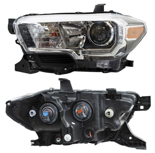 FARO TACOMA 16-23 FONDO NEGRO LEDS ALD244 TYC IZQ