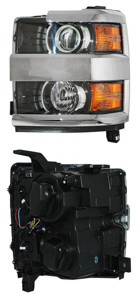 FARO CHEV PU 15-18 3500 C/LUPA FILO CROMADO TYC G15 IZQ