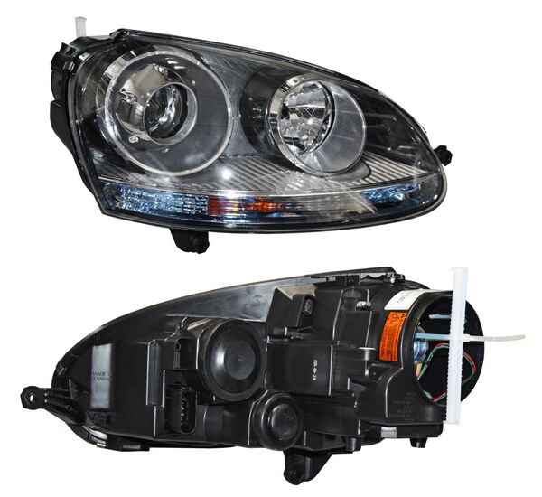 FARO BORA GLI/ GTI 06-10 P/XENON FONDO NEGRO ALD83 TYC DER