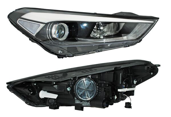 FARO TUCSON 16-18 ELECT C/MOTOR LEDS TYC 7 PINES DER