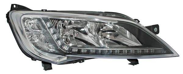 FARO FIAT DUCATO/ MANAGER 15-19 C/LUZ DE DIA CARGO VAN FONDO CROMADO C/MOTOR TYC 725A MTP DER