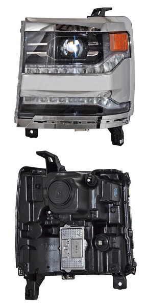 FARO CHEV PU 14-18 FILO CROMADO LEDS TYC2 CCC.19.10 IZQ