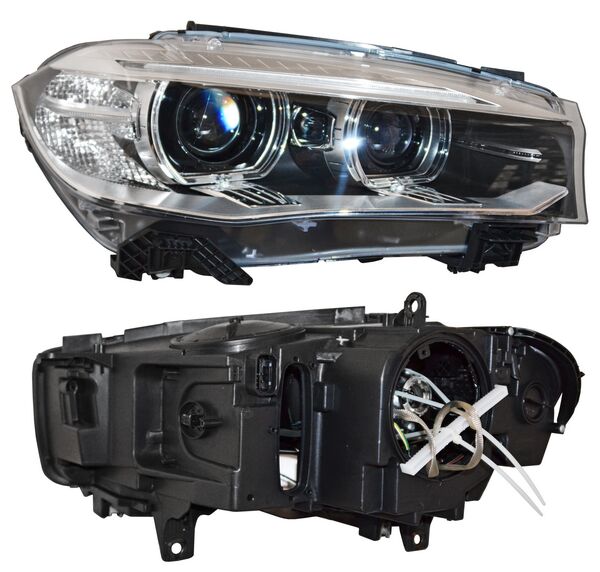 FARO BMW X5 14-18 C/MOTOR ELECT LEDS TYC CCCC DER