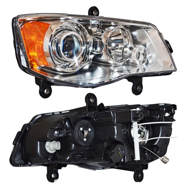 FARO TOWN & COUNTRY 08-16/ CARAVAN 11-15 FONDO CROMADO C/LUPA TYC1 DER