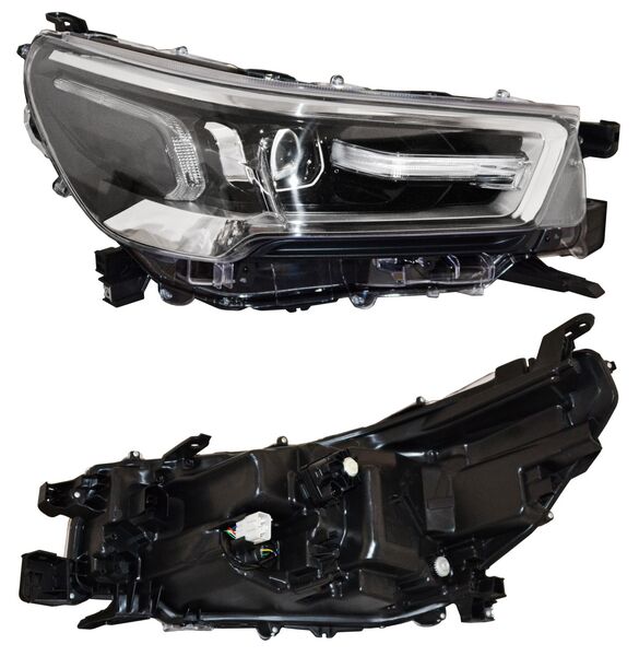 FARO HILUX 21-25 LEDS F/CROM C/LUPA C/MOTOR 4WD DIESEL TYC DER 3980.08