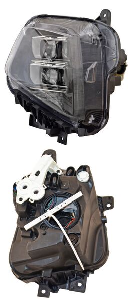 FARO TUCSON 22 C/LUPA LEDS TYC1 NSF IZQ