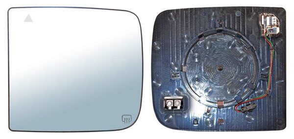 LUNA ESPEJO DODGE PU RAM 1500 19-23 C/SENSOR PUNTO CIEGO C/DESEMP IZQ