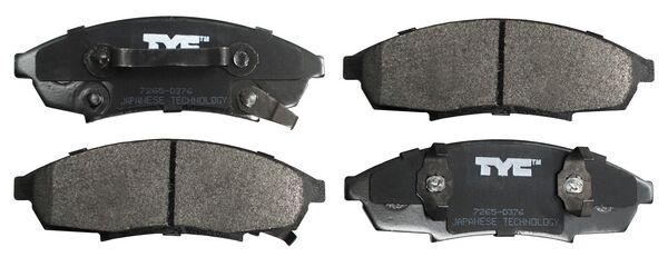 BALATA DEL LUMINA 90-01 SEMIMETALICA JGO