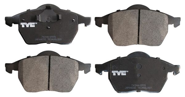 BALATA DEL GOLF/ JETTA 96-99/ PASSAT 97-99/ PASSAT VR6 96-04 SEMIMETALICA JGO