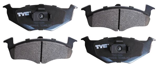 BALATA DEL DERBY 97-06 SEMIMETALICA JGO