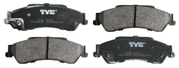 BALATA TRAS BLAZER/ S10 97-05 SEMIMETALICA JGO