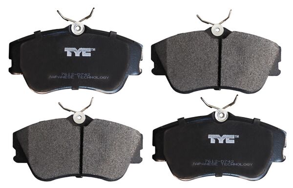 BALATA DEL EUROVAN 01-04 SEMIMETALICA JGO