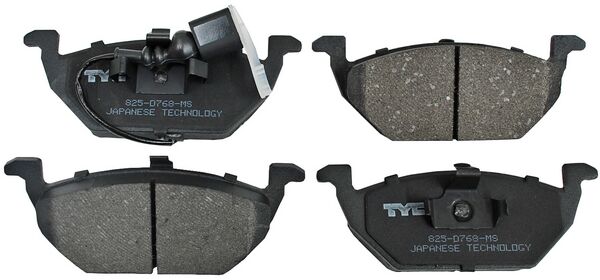 BALATA DEL JETTA/ GOLF/ BORA/ DERBY/ BEETLE/ CROSSFOX 00-15 C/SENS SEMIMETALICA JGO