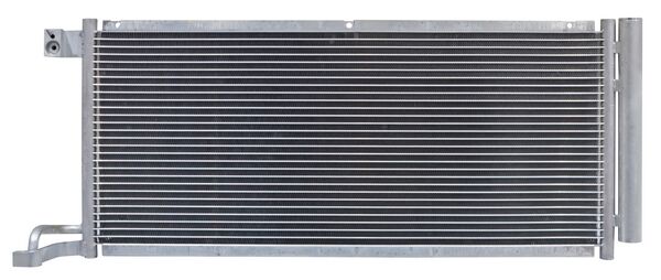 CONDENSADOR ECOSPORT 15-21 L3 1.5/L4 2.0 LTS AUT/STD C/SECADOR 27X11X16MM ALUMINIO SOLDADO SISSOKO