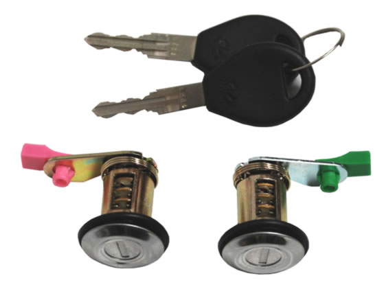 CILINDRO CHAPA PUERTA TSURU III 92-17 JUEGO DE 2 DMV 287 180.09