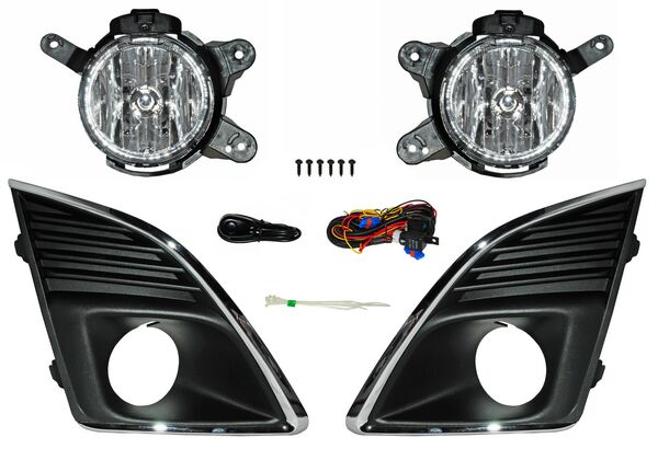 FARO NIEBLA CRUZE 13-14 C/PARRILLA FILO CROM JGO 352 CCC2