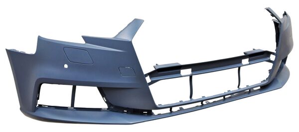 DEFENSA DEL AUDI A3 17-20 3P C/HOYO P/SENSOR