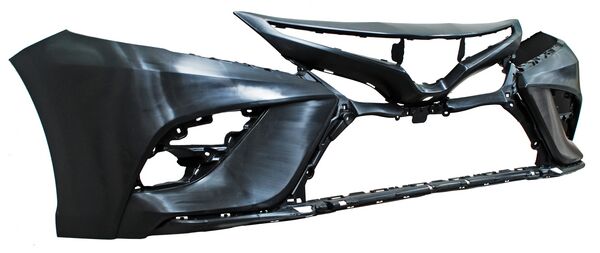 DEFENSA DEL CAMRY 18-20 C/HOYO P/SENS C/HOYO P/CAMARA