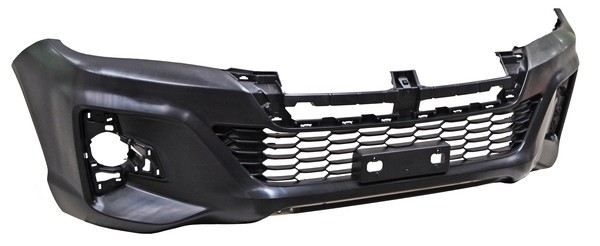 DEFENSA DEL HILUX 19-20 ROCCO/REVO C/PARR CENT C/HOYO P/MOLD