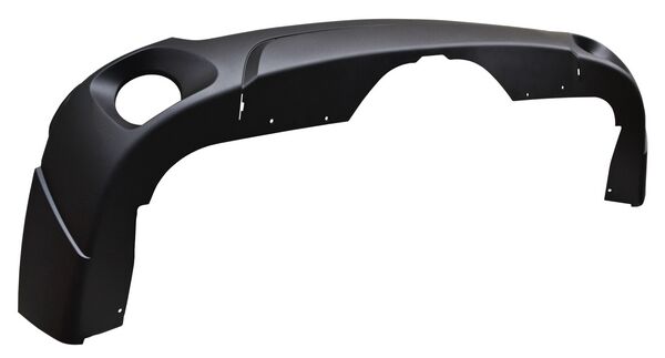 DEFENSA TRAS BMW X5 14-18 C/HOYO P/MOLDURA CORRUGADA X-DRIVE INF CCCC