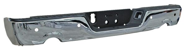 DEFENSA TRAS DODGE PU 09-19 CROMADA COMPLETA C/HOYO P/SENS P/2 ESCAPES 892