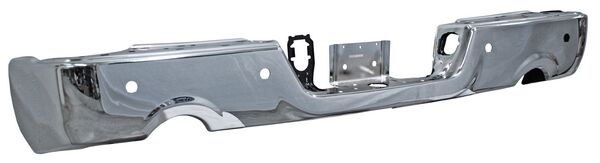 DEFENSA TRAS DODGE PU 09-19 CROMADA S/HULES C/HOYO P/SENS P/2 ESCAPES