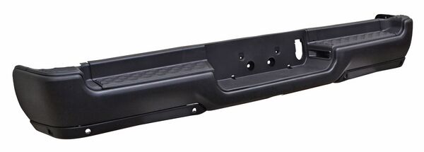 DEFENSA TRAS DODGE PU 19-23 NEGRA COMPLETA C/HOYO P/SENS (6) Q10