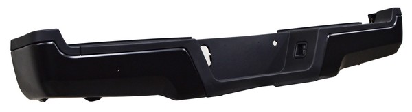 DEFENSA TRAS FORD SUPER DUTY 17-19 COMPLETA S/HOYO P/SENS NEGRA Q10