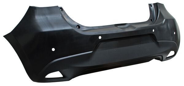 DEFENSA TRAS MAZDA 2 16-19/ USA 15-18 C/HOYO P/SENS