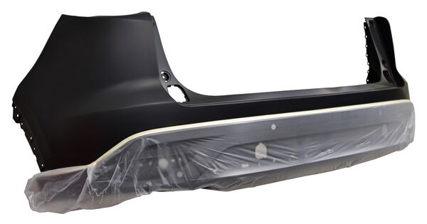 DEFENSA TRAS MAZDA CX9 20-21 C/HOYO P/SENS