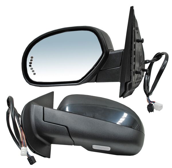ESPEJO CHEV PU 07-13 / SUBURBAN 06-10 ELECT C/DESEMP C/DIRECC C/LUZ INF P/PINT AUTOABATIBLE LTZ/ BASE/ LS/ LT/ Z71/ DENALI/ SLE/ SLT 15 PINES IZQ