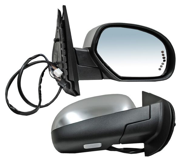 ESPEJO CHEV PU 07-13 / SUBURBAN 06-10 ELECT C/DESEMP C/DIRECC CROM SATINC/LUZ INF HYBRID/ PLATINUM/ LTZ/ BASE/ LS/ LT/ Z71/ DENALI/ SLE/ SLT 15 PINES BBB2 DER