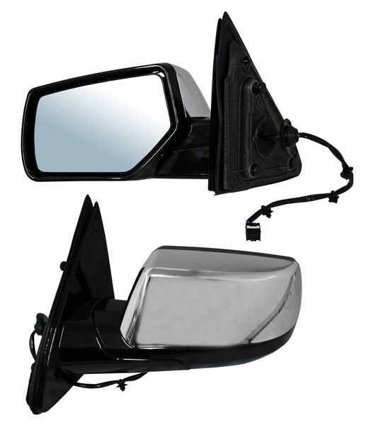 ESPEJO TAHOE / YUKON 15-20 ELECT C/DESEMP CROM 5 PINES IZQ