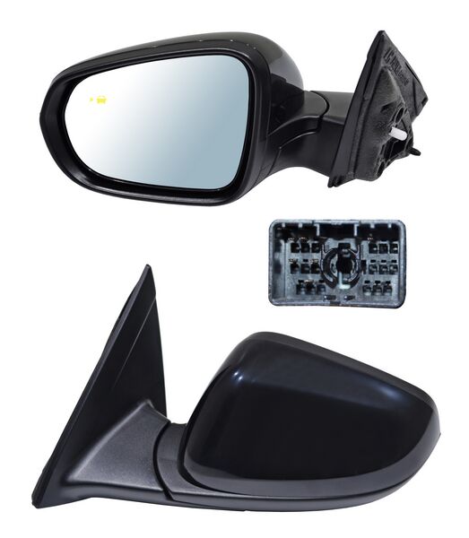 ESPEJO TRAX 24-25 ELECT P/PINT C/DESEMP C/SENSOR PUNTO CIEGO 6 PINES IZQ