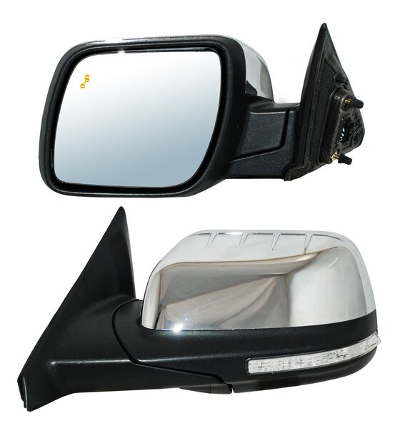 ESPEJO EXPLORER 16-18 ELECT CROM C/LUZ INF C/DIRECC C/LUZ INF C/MEM AUTOABATIBLE C/DESEMP C/SENS PUNTO CIEGO 11 PINES IZQ