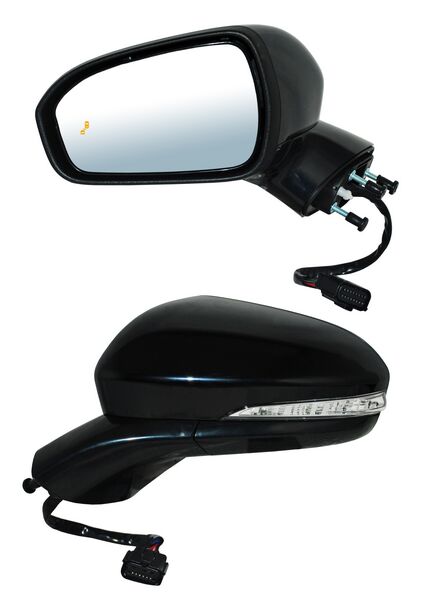 ESPEJO FUSION 17-20 ELECT C/DESEMP C/DIRECC C/LUZ INF C/MEM P/PINT C/SENS PUNTO CIEGO 12 PINES IZQ