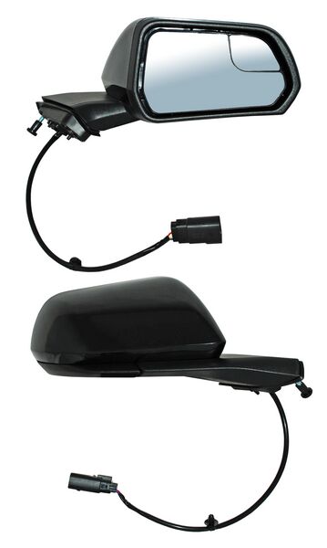 ESPEJO MUSTANG COUPE / CONVERTIBLE 15-23 ELECT C/PUNTO CIEGO P/PINT 3 PINES MTP DER