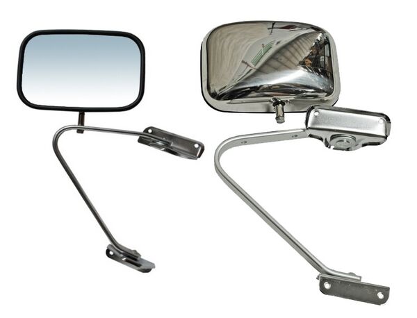 ESPEJO FORD PU 87-91 S/CONT A. INOX BASE/ XL/ XLT ALD253 LH=RH 677