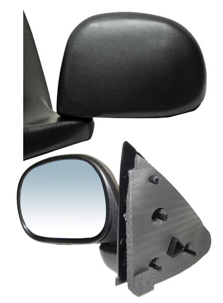 ESPEJO FORD PU 97-09 XL/ F150/ 250 97-09 S/CONT NEGRO RECTAN LIGHTNING/ LARIAT/ HARLEY/ KING RANCH/ BASE/ XL/ XLT IZQ 287