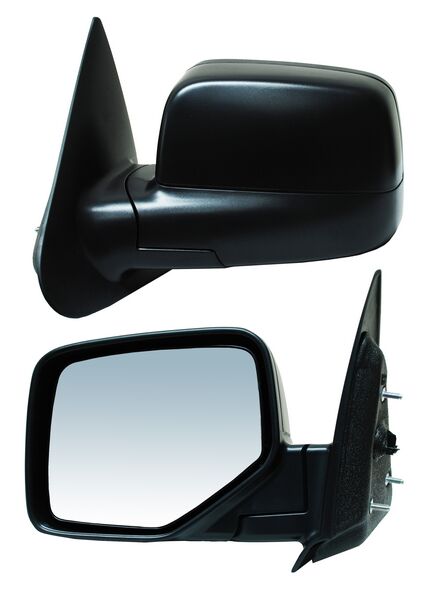 ESPEJO RANGER 05-09 S/CONT NEGRO POROSO IZQ