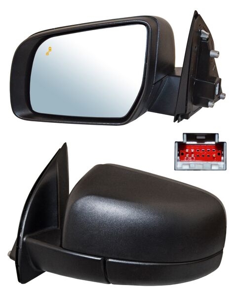 ESPEJO RANGER 17-23 ELECT POROSO C/SENSOR Y PUNTO CIEGO IZQ