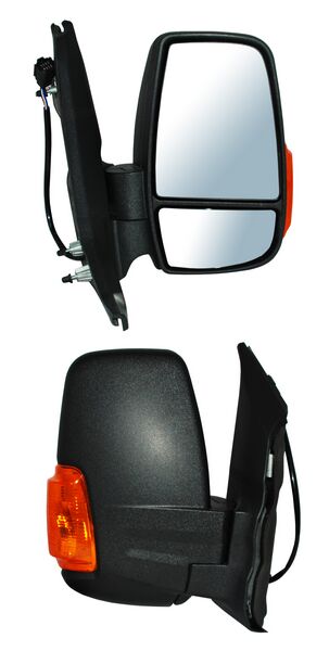 ESPEJO TRANSIT 15-17 ELECT C/DESEMP C/DIRECC AMBAR POROSO AUTOABATIBLE 8 PINES BBBB. DER