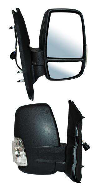 ESPEJO TRANSIT 15-17 S/CONT C/DIRECC BLANCA POROSO 2 PINES BBB3 DER RVR