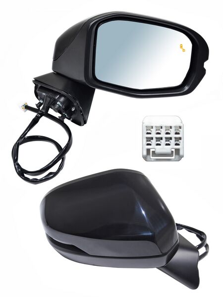 ESPEJO HRV 23-24 ELECT P/PINT C/DIRECC C/DESEMP C/SENSOR PUNTO CIEGO 8 PINES DER